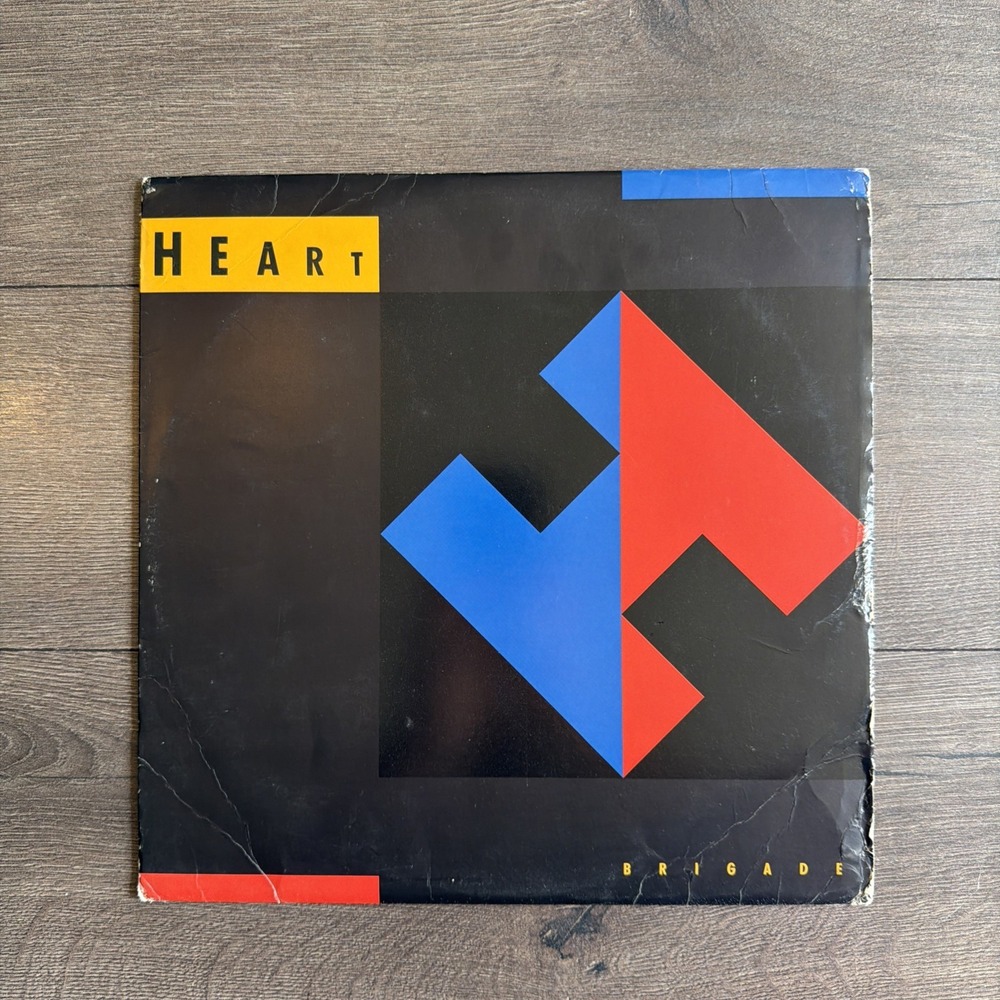 Heart Brigade Capitol Vinyl LP C1 91820 Record Wild Child Rock Richie Zito